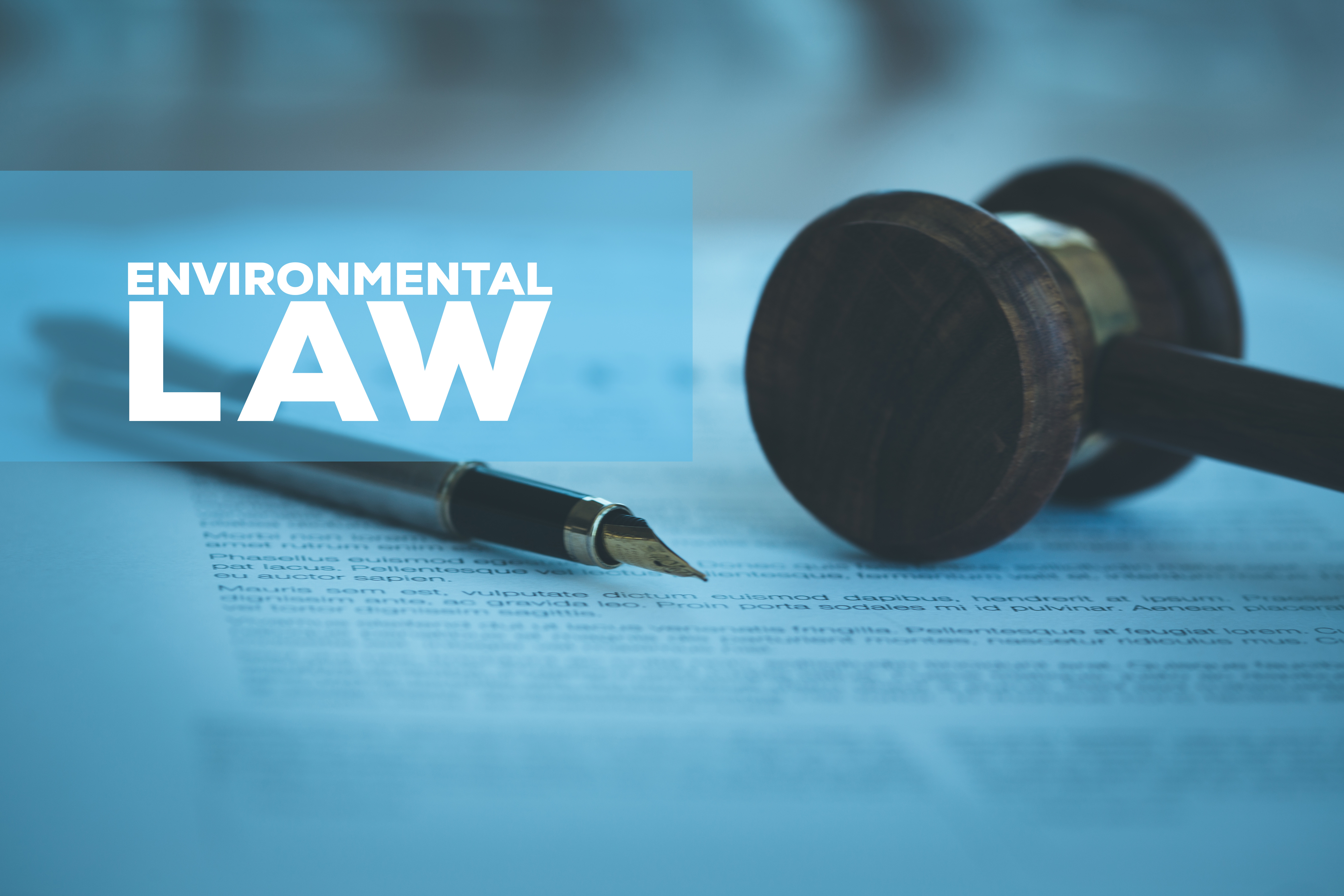 environmental policy, law and regulation
